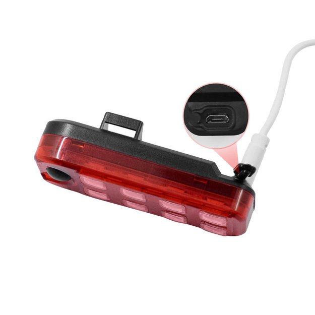 Велосипед задний свет LED USB CANDY