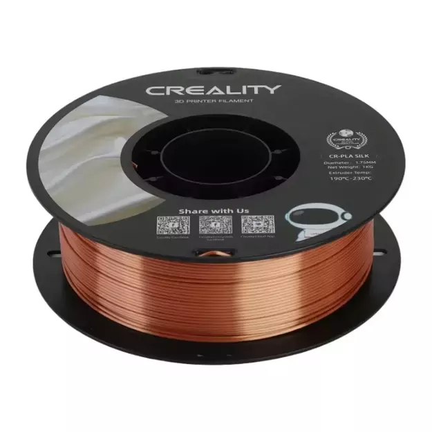 CR-Silk PLA Filament Creality (Red Copper)