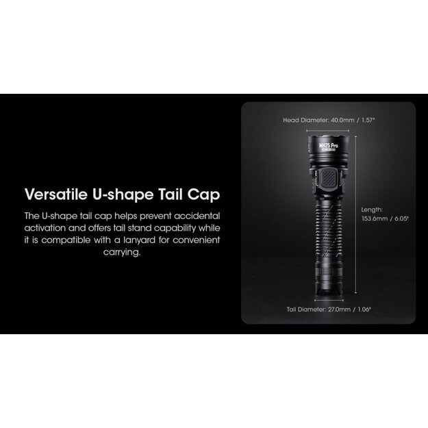 Nitecore MH25 PRO žibintuvėlis 3300lm