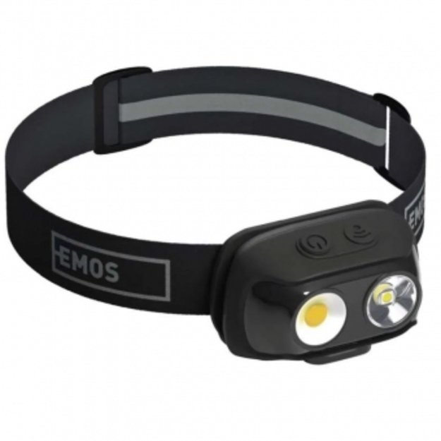 Įkraunamas LED žibintuvėlis 500lm, COB-LED P3542