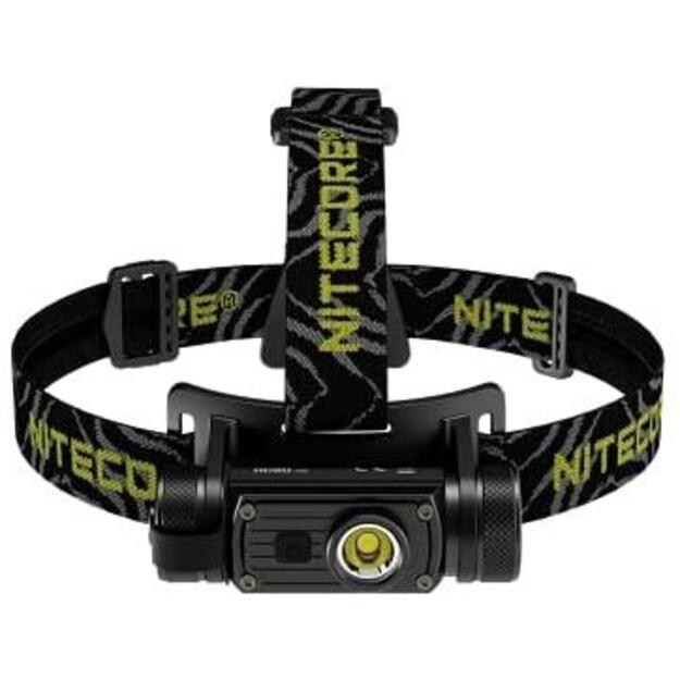 Nitecore HC60 V2.0 žibintuvėlis ant galvos