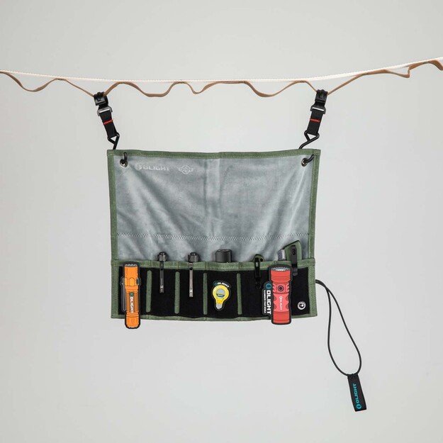 Olight Oknife EDC Exploit Mini OD Rolling Tool Case Green