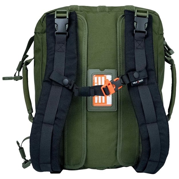 Help Bag Essential emergency kit Olive green