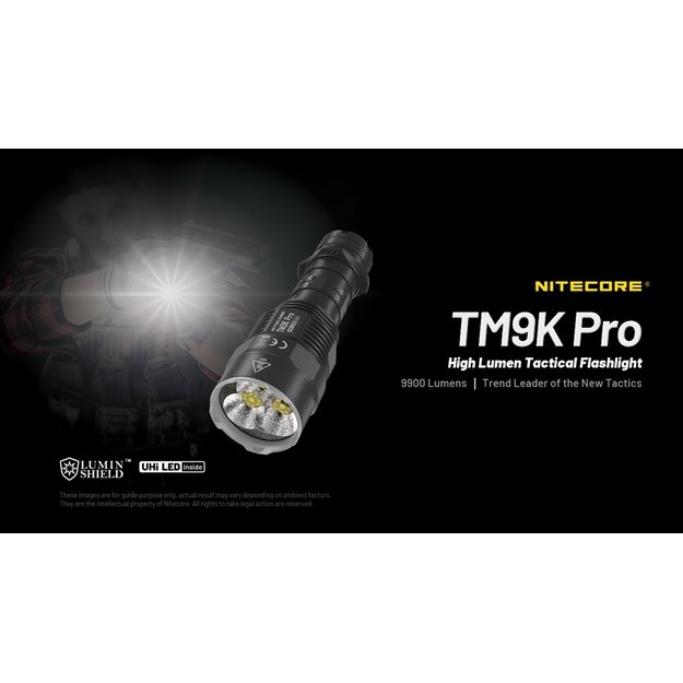 Nitecore TM9K PRO žibintuvėlis 9900 lm