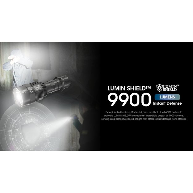 Nitecore TM9K PRO žibintuvėlis 9900 lm