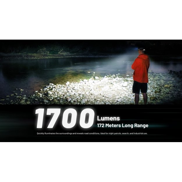 Фонарь Nitecore NU45 1700 лм, 3 источника света