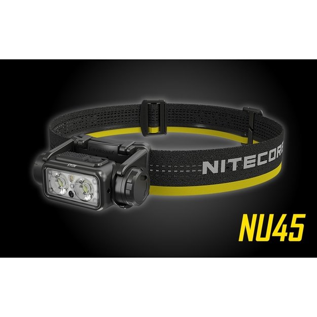 Фонарь Nitecore NU45 1700 лм, 3 источника света
