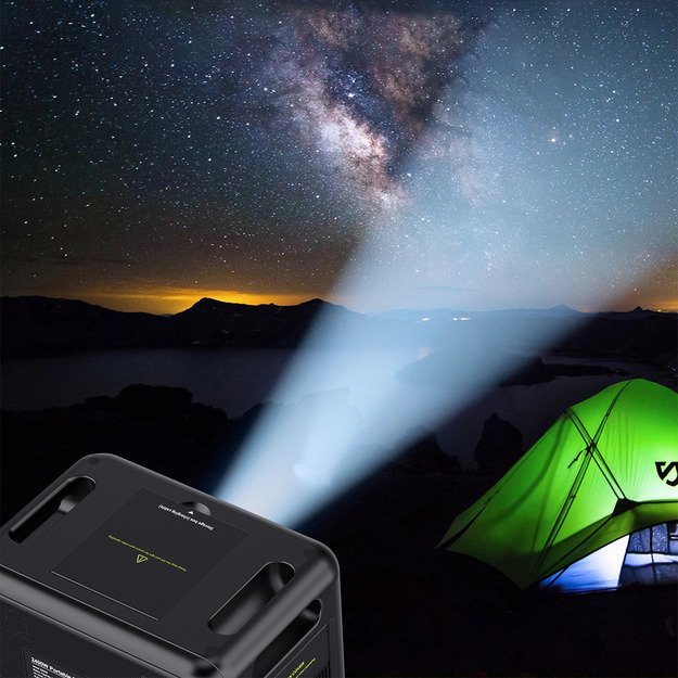 Choetech BS008 2400W kintamosios srovės maitinimo stotis - juoda