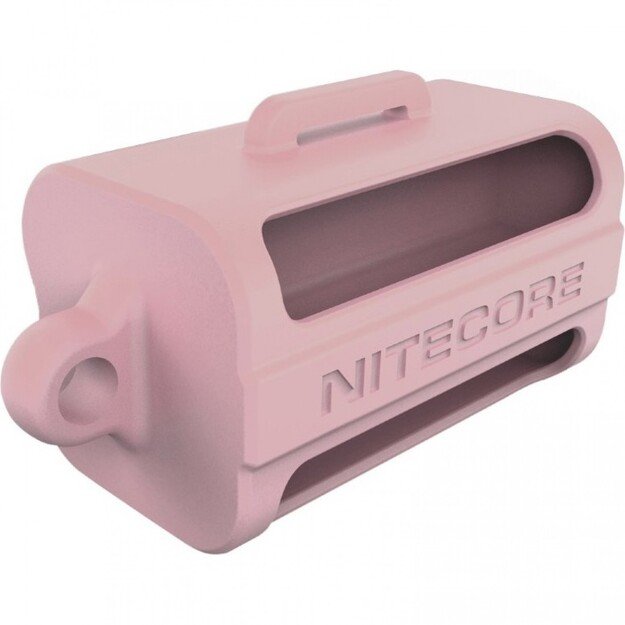 Nitecore 18650 baterijų (4vnt) dėtuvė NBM40, rožinis