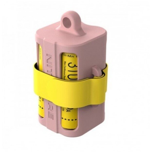 Nitecore 18650 baterijų (4vnt) dėtuvė NBM40, rožinis