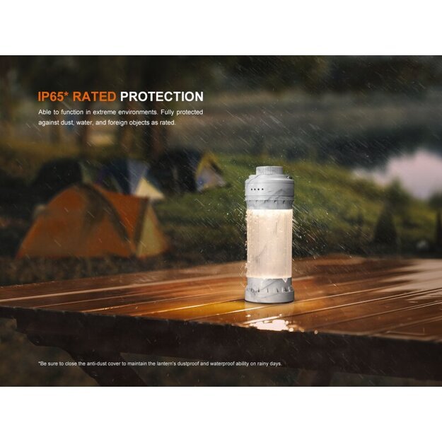 Fenix ​​CL22R LED stovyklavimo žibintas su USB Baltas