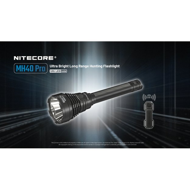Nitecore MH40 PRO, фонарик 3500лм с дистанционным выключателем
