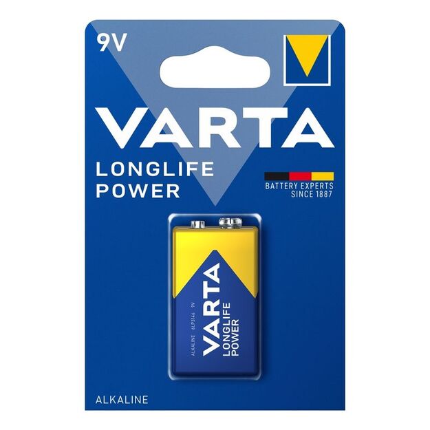 Varta High Energy 9V cell, 1 pc.