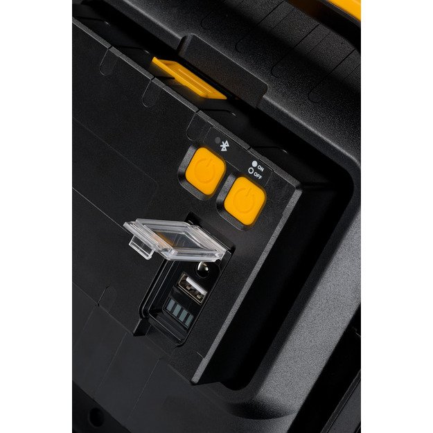 Mobilus pakraunamas LED šviestuvas su Bluetooth garsiakalbiais