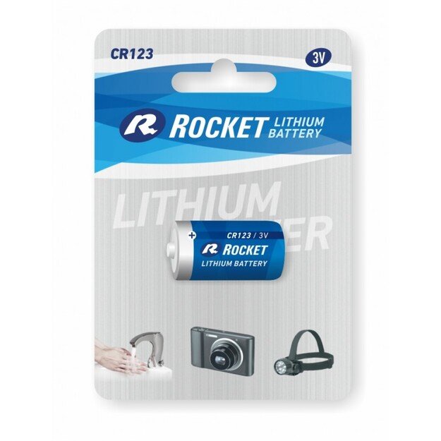 CR123 elementas ROCKET, 1 vnt.
