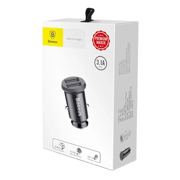 Baseus Grain 2x USB 5V 3.1A