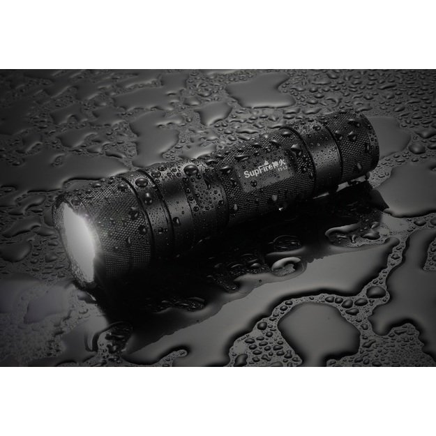 Supfire F3-L2, ZOOM, 1100lm, 300m žibintuvėlis