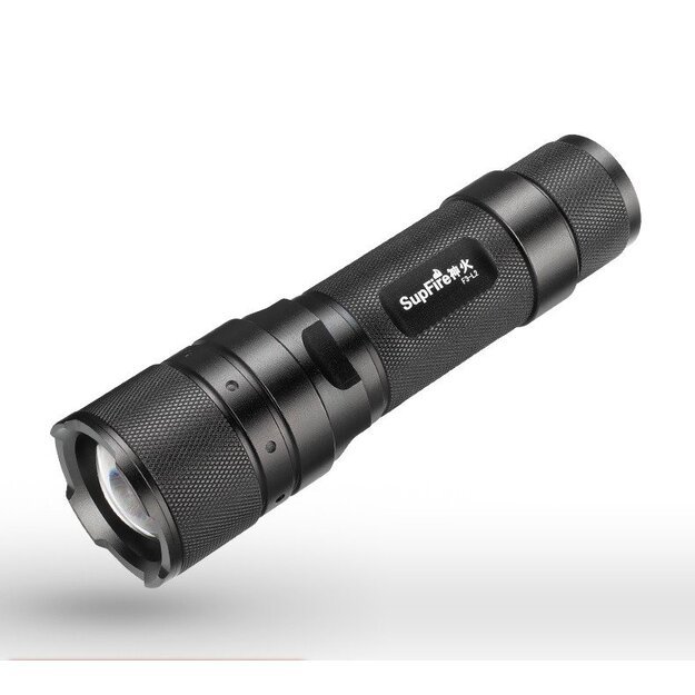 Supfire F3-L2, ZOOM, 1100lm, 300m žibintuvėlis