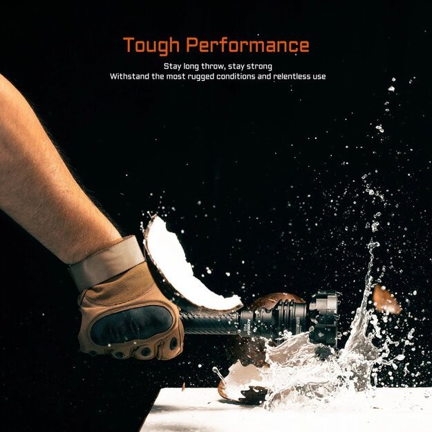 AceBeam P20 Profesionalus ilgų atstumų žibintuvėlis