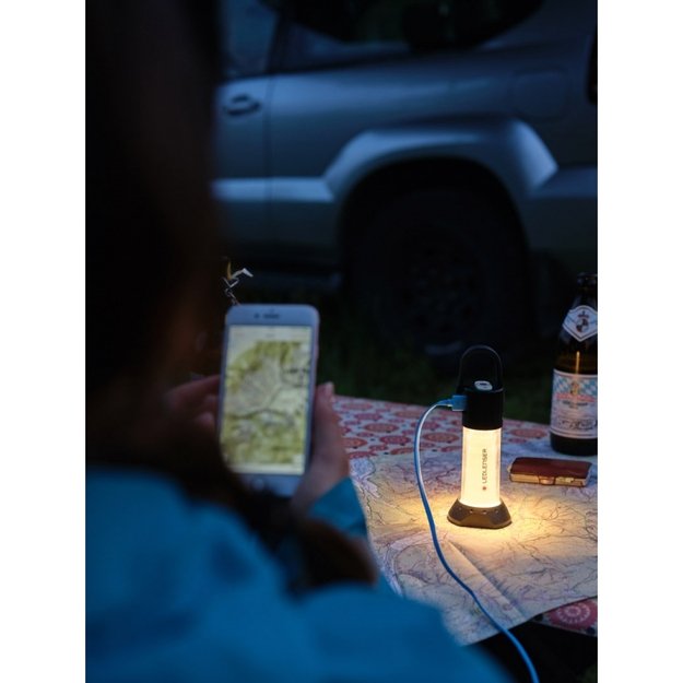 Ledlenser ML6 - Connect - šilta balta žibintas