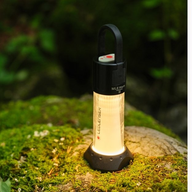 Ledlenser ML6 - Connect - šilta balta žibintas