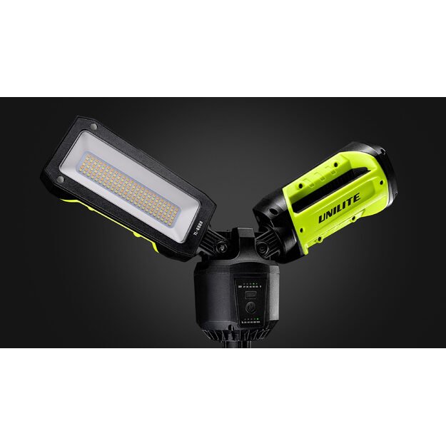 Unilite TL-6000 trikojis įkraunamas šviestuvas 6000lm