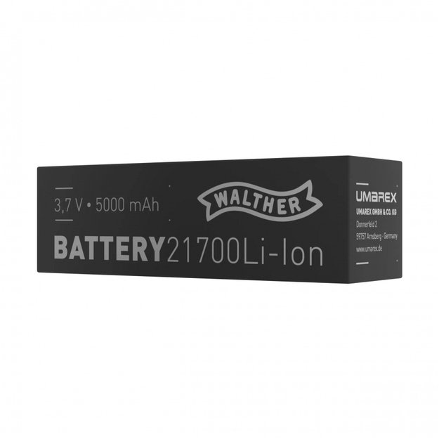 Walther 21700 Li-Ion battery 5000 mAh 3.7V 3.7154