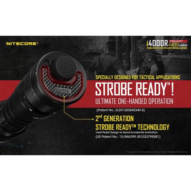 Nitecore i4000R žibintuvėlis