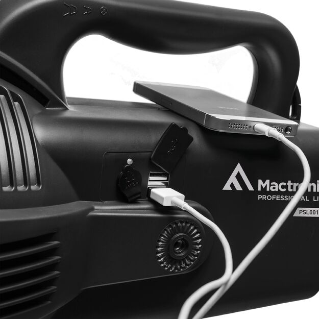 Mactronic įkraunamas 1600lm LED prožektorius su powerbank funkcija Pathfinder