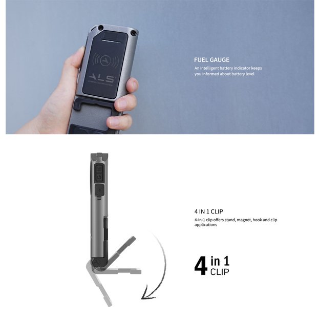 Work light 1000lm LED, wireless charging, SLM1K2R