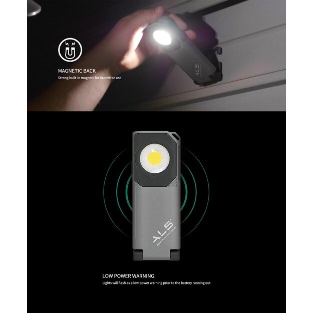 Work light 1000lm LED, wireless charging, SLM1K2R