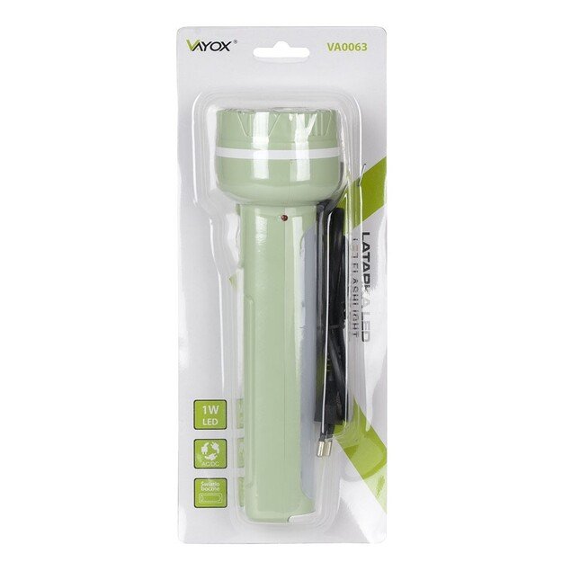 Rechargeable flashlight Vayox 1W VA0063