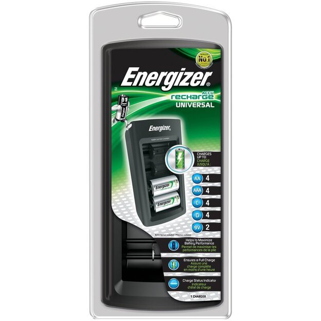 Energizer universalus baterijų įkroviklis UNIVERSAL