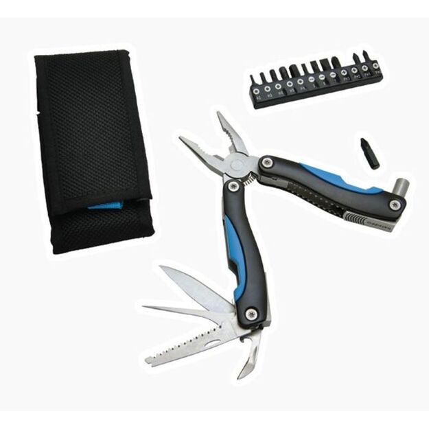 Baladeo multifunkcinis įrankis Locker TEM060 juodai-mėlynas