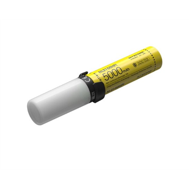 Nitecore Intelligent baterijos NL2150HPi 21700 sistema su žibintuvėliu ir krovikliu