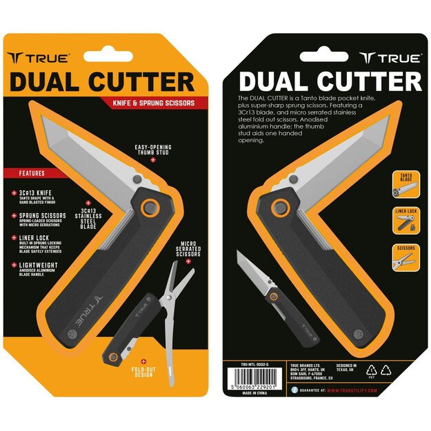 Складной нож-мультитул True Utility DUAL TU0002
