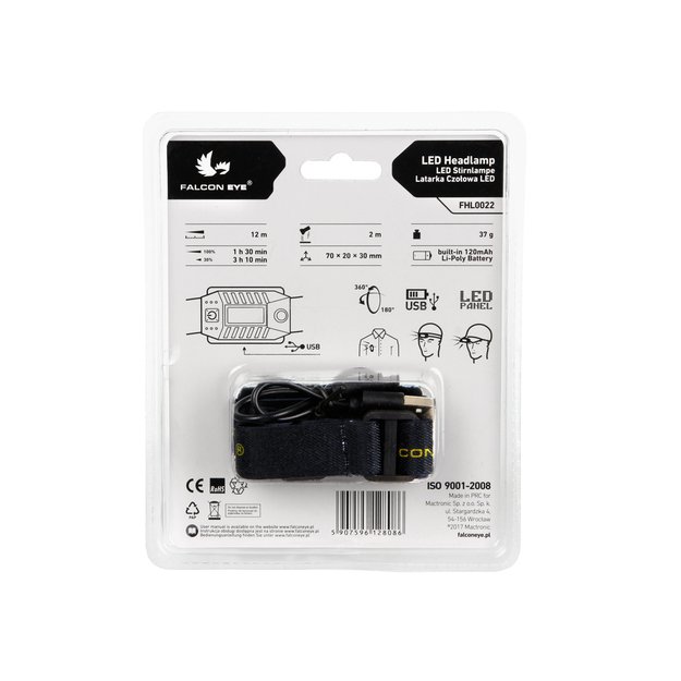 Žibintuvėlis ant galvos Falcon Eye Blaze 2.1 