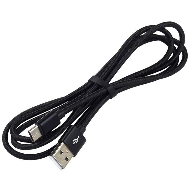 EverActive 2m pintas kabelis USB - USB-C 3A CBB-2CB