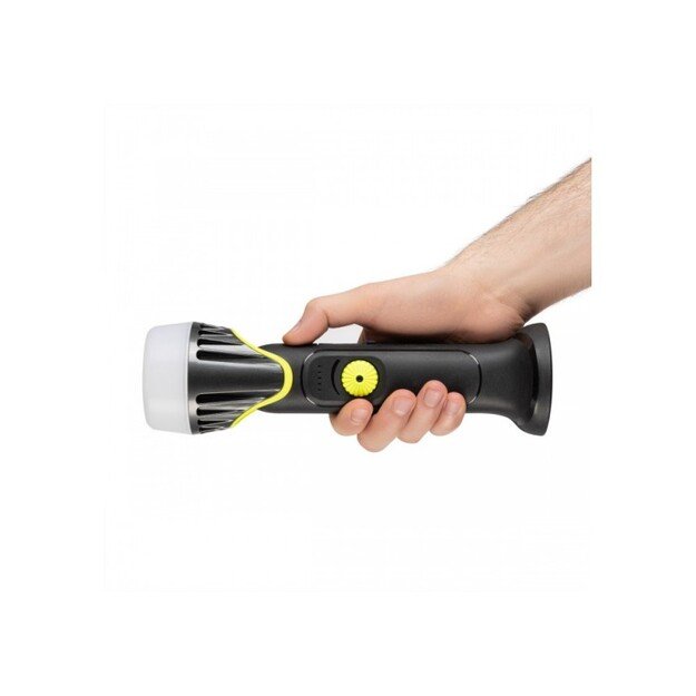 Mactronic 1000lm įkraunamas daugiafuncinis žibintas Round Beam PWL0071