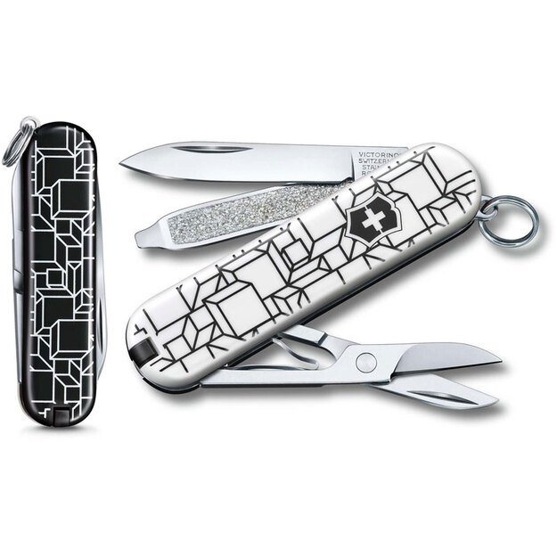 Карманный инструмент Victorinox Classic LIMITED EDITION Cubic Illiusion L2105