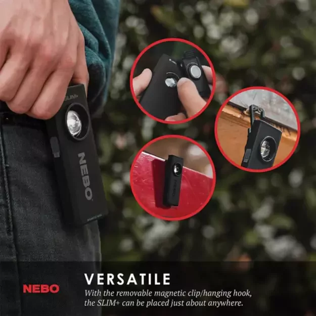 NEBO Slim+ žibintuvėlis su lazeriu 700lm NE6859