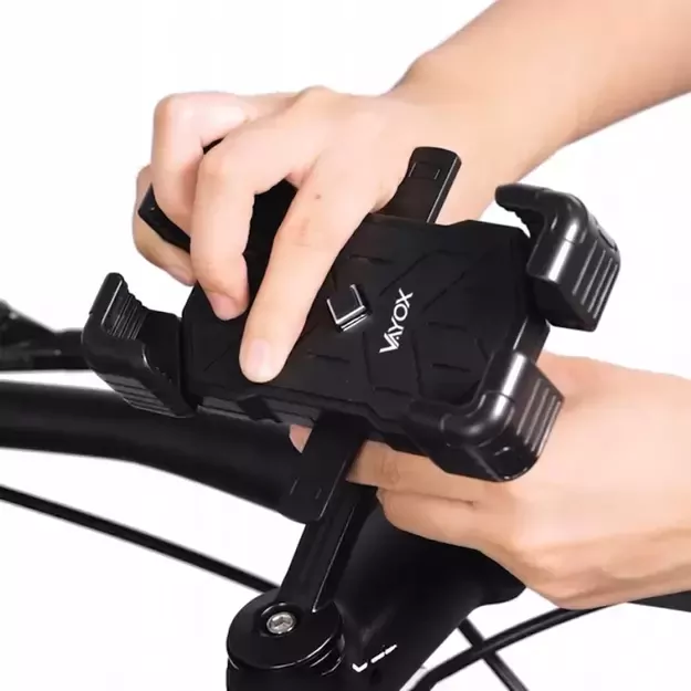 Vayox VA0344 Black Bicycle/Motorcycle Phone Holder