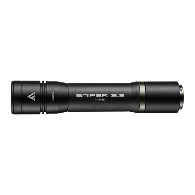 USB įkraunamas žibintuvėlis su fokusavimo funkcija Mactronic Sniper 3.3