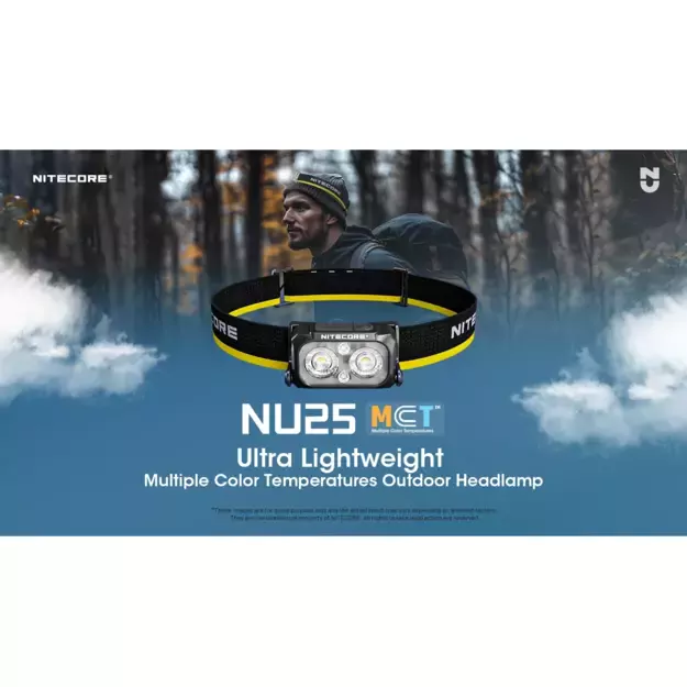 Фонарь Nitecore NU25 MCT, 400 люмен