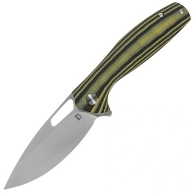 Badger Outdoor D2 Gecko sulenkiamas peilis BO-RE-GRE