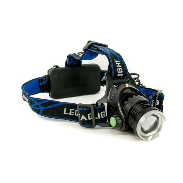 LED prožektorius ant galvos įkraunamas 10W 