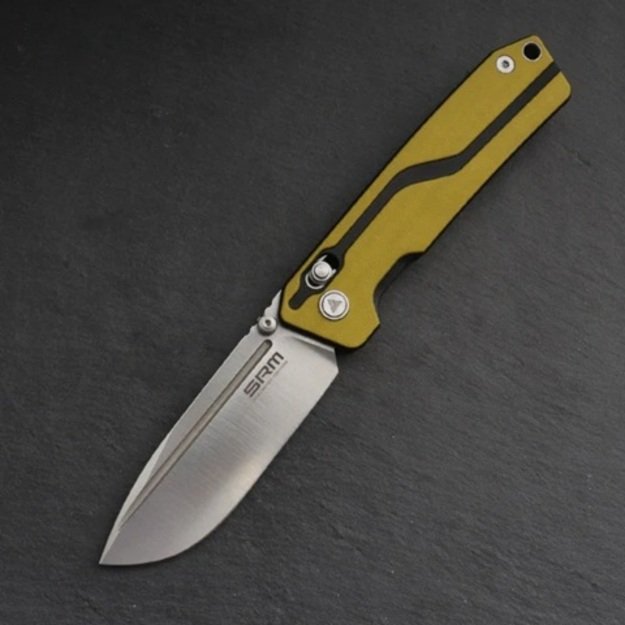 SRM 7228L-GW folding knife