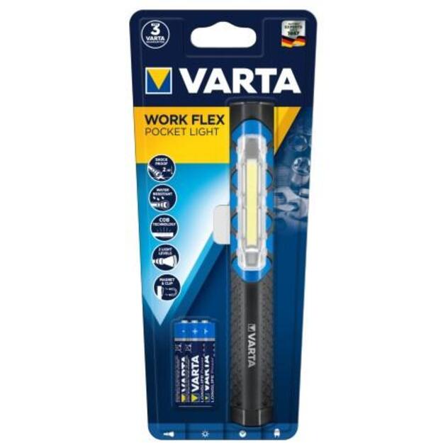 Varta žibintas Work Flex Pocket Light