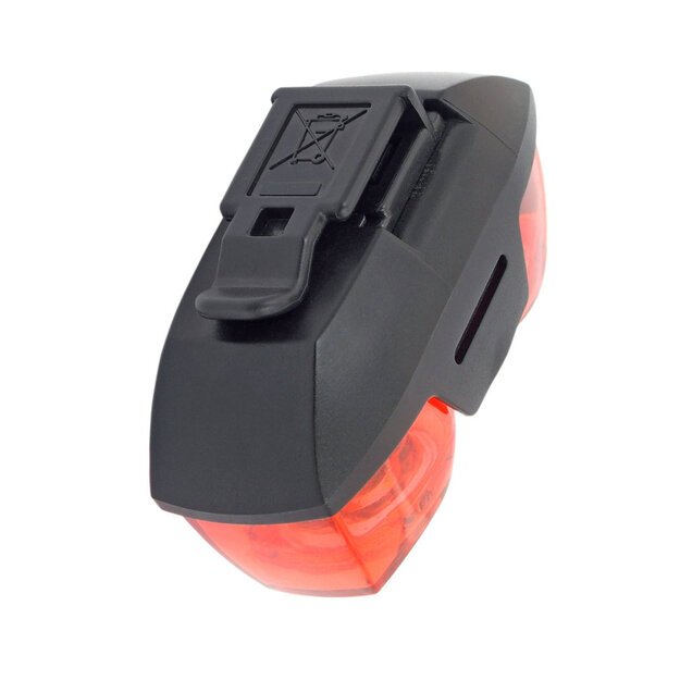 Galinis dviračio žibintas everActive TL-X2