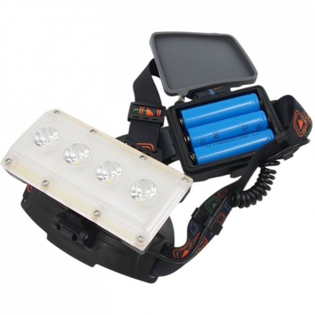 Žibintuvėlis ant galvos LED WIDE